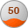 Geo Award Geocoin - 50 Finds Icon 32 Pixel