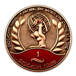 Award Geocoin