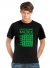 Geocaching T-Shirt Matrix Completed schwarz grüner Aufdruck