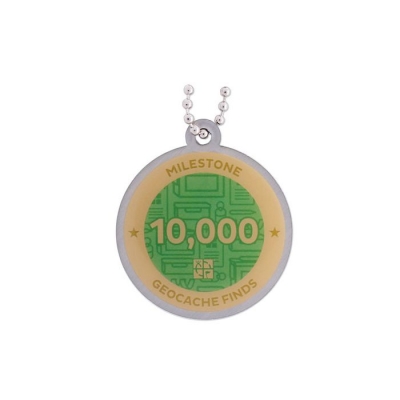 Milestone Geocoin - 10000 Finds
