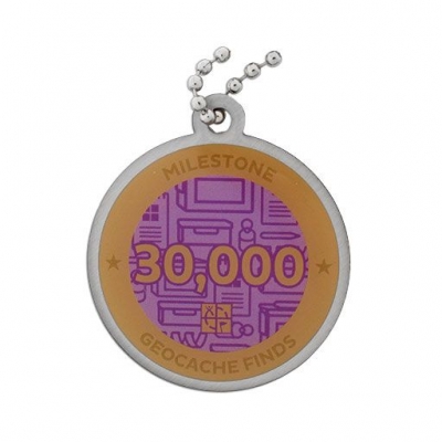 Milestone Geocoin - 30000 Finds