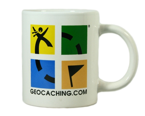 Geocaching.com Logo Tasse