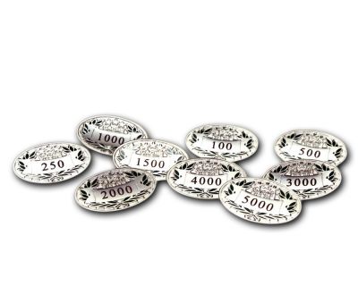 Award Pin in Satin Silver 100 - 5000