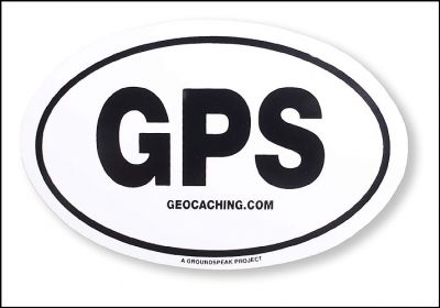 GPS (geocaching.com) Aufkleber