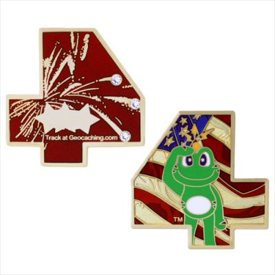 4th of July Geocoin Special Edition