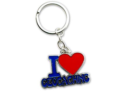 I love Geocaching II Schlüsselanhänger