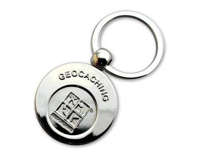 Geocaching Einkaufschip Schlüsselanhänger