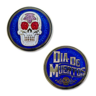 Day Of The Dead - Blue/Gold