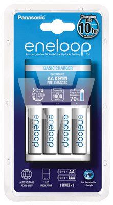 Eneloop Charger incl. 4 x AA battery