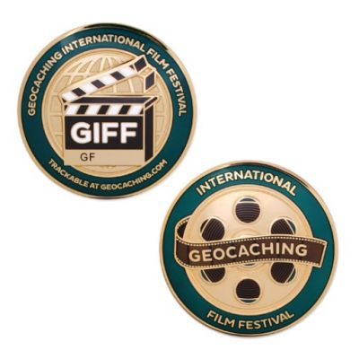 GIFF (Geocaching Film Festival) Geocoin
