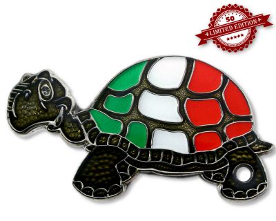 GeoTurtle Nation Geocoin - Mr. Italy XLE 50