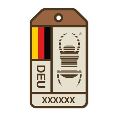 Travel Bug? Origins Sticker - Germany