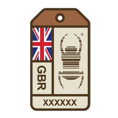 Travel Bug? Origins Sticker - United Kingdom