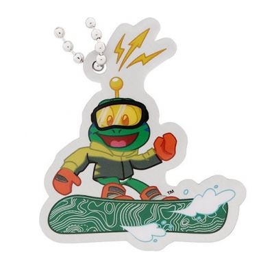 Signal the Frog® Travel Tag - Snowboarder