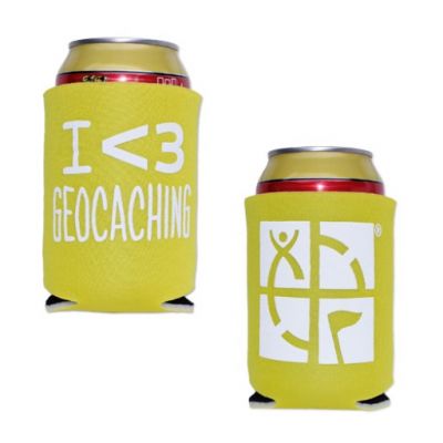 Geocaching.com Can Cooler - yellow