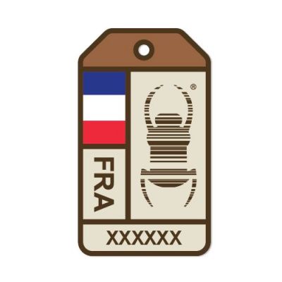 Travel Bug? Origins Sticker - France