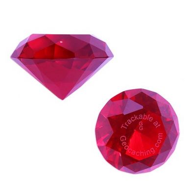 Trackable GeoGems™ - Red