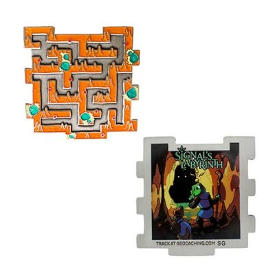 Signal's Labyrinth Geocoin Three - The Cave