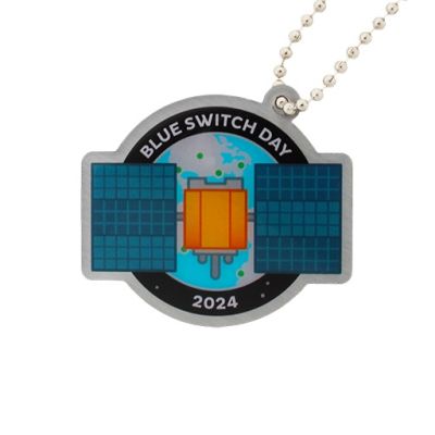 2024 Blue Switch Day Travel Tag