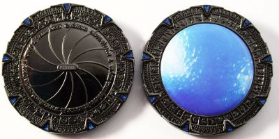 SpaceGate Geocoin Black Nickel (LE)