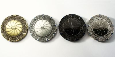 SpaceGate Geocoin COLLECTOR SET (4 Coins)