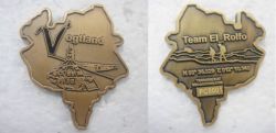 Vogtland Geocoin Antique Gold (by El_Rolfo)