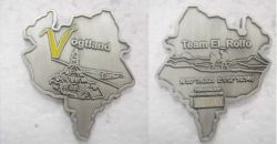 Vogtland Geocoin Antique Silver (by El_Rolfo)