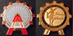 1. Vienna Geocoin (by Mausbiber) Messing