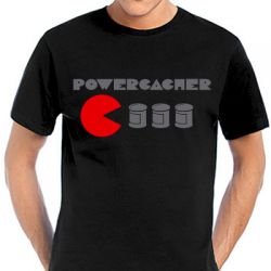 Geocaching T-Shirt | Powercacher - in vielen Farben