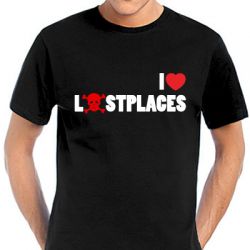 Geocaching T-Shirt | I love Lost Places - in vielen Farben