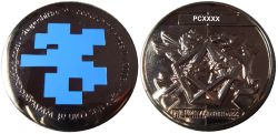 Shapeshifter Geocoin Black Nickel LE