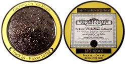 Caching On The Moon Black Nickel Yellow