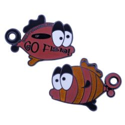 Go Fish Geocoin - Limited Edition Orange