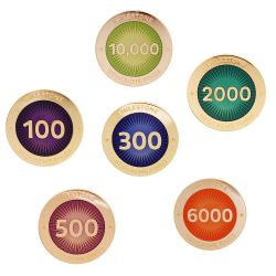 Milestone Pin 100-10.000 Finds (auswählbar)