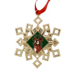 Snowflake Ornament Geocoin- Tracker®
