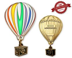 Geo-Balloon Geocoin Kaleidoscope Edition LE100