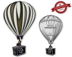 Geo-Balloon Geocoin Monochrome Mystery Edition XLE75