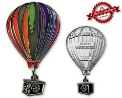 Geo-Balloon Geocoin Spektral Edition XLE75