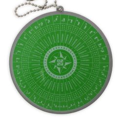 Puzzle Solving XL Travel Tag - GREEN