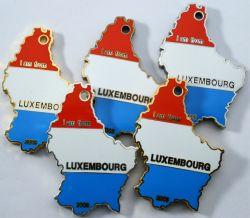 Luxembourg Geocoin 2008 Sammler Set (5 Coins)