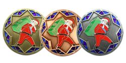 Christmas 2008 Geocoin Collector Set (3 Coins)