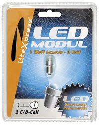 LED Module 1 Watt 2C/D-Cell