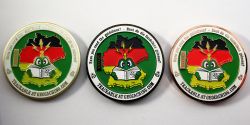 German Reviewer Geocoin 2008 Collector Set (3 COINS)