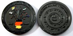 100.000 Caches Germany Geocoin Black Nickel (XLE)