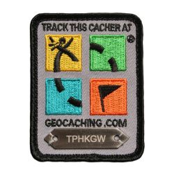 Trackable Full Color Geocaching Patch