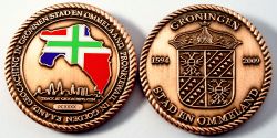 Groningen Geocoin Antique Copper XLE